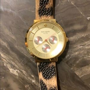 Kate Spade Leopard Print Watch Band